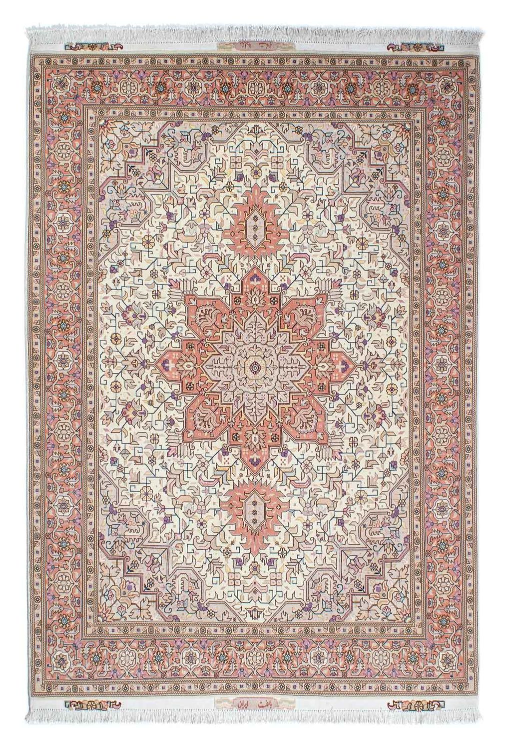 Persisk matta - Tabriz - Royal - 212 x 151 cm - beige