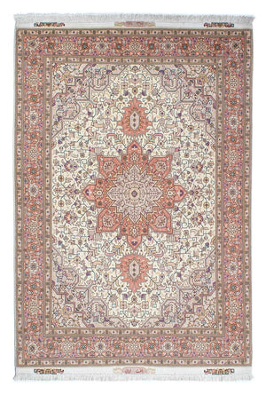 Persisk matta - Tabriz - Royal - 212 x 151 cm - beige