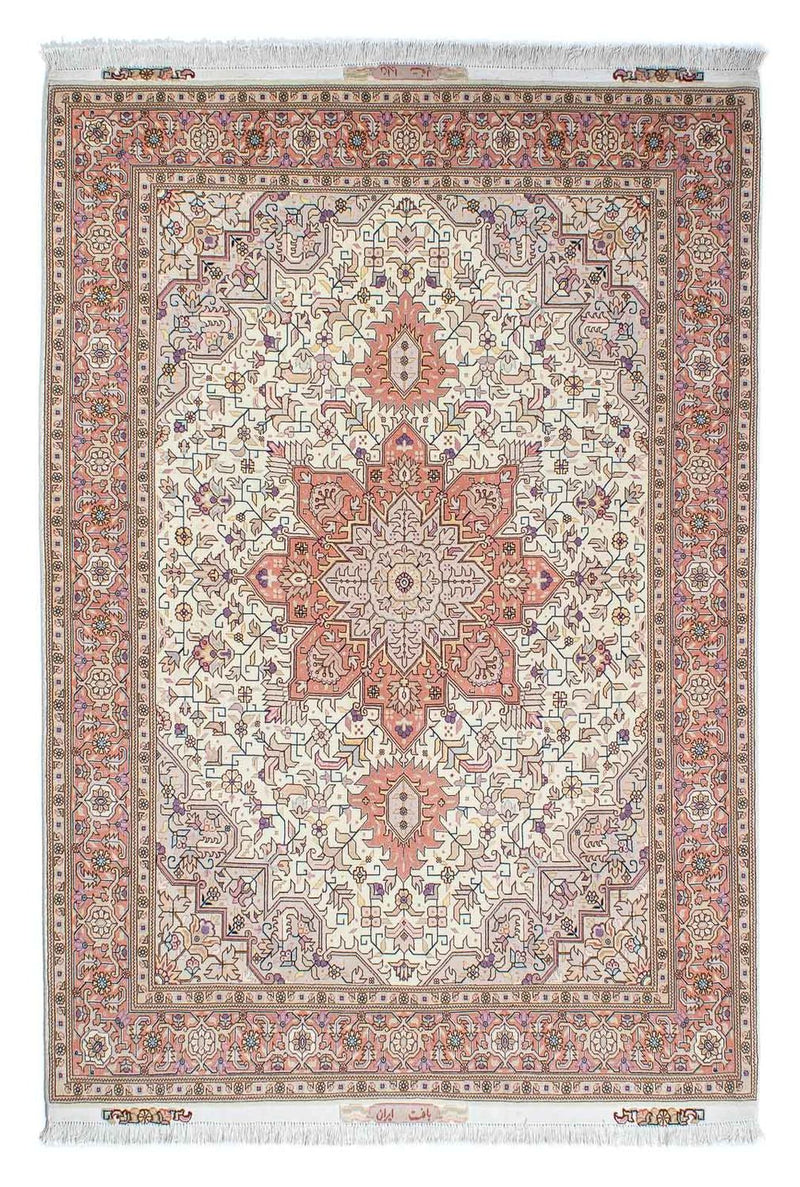 Persisk matta - Tabriz - Royal - 212 x 151 cm - beige