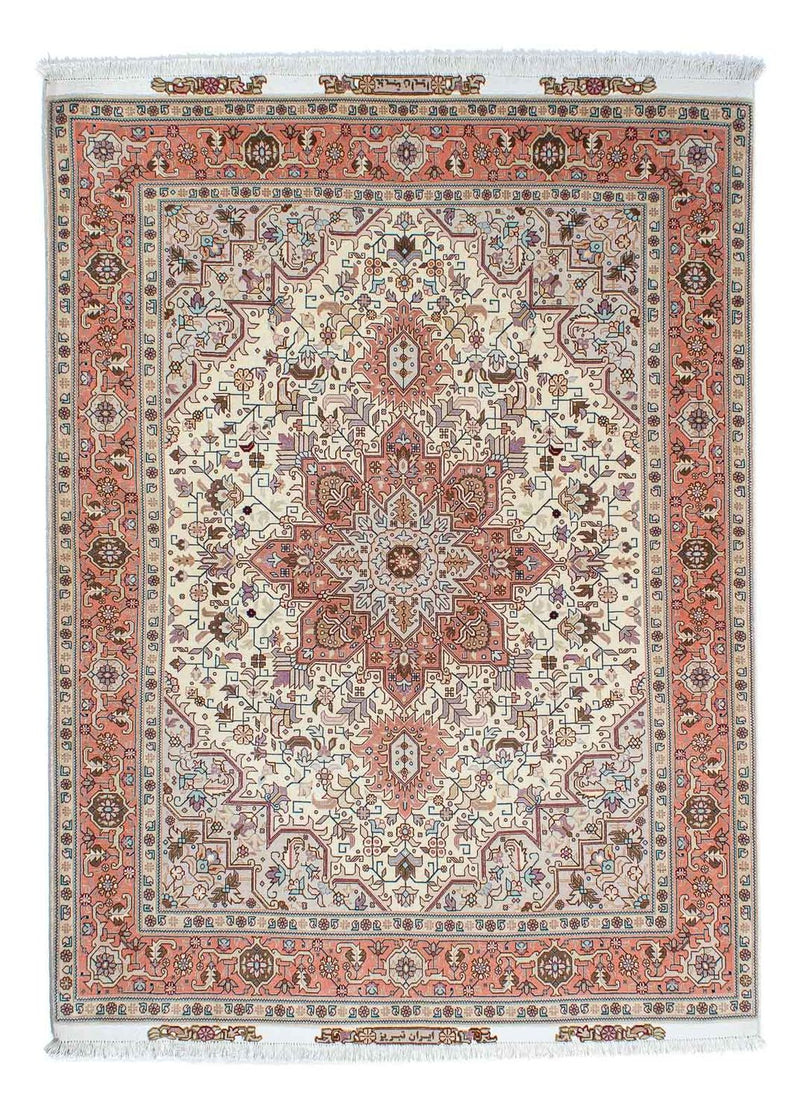 Persisk matta - Tabriz - Royal - 208 x 156 cm - beige