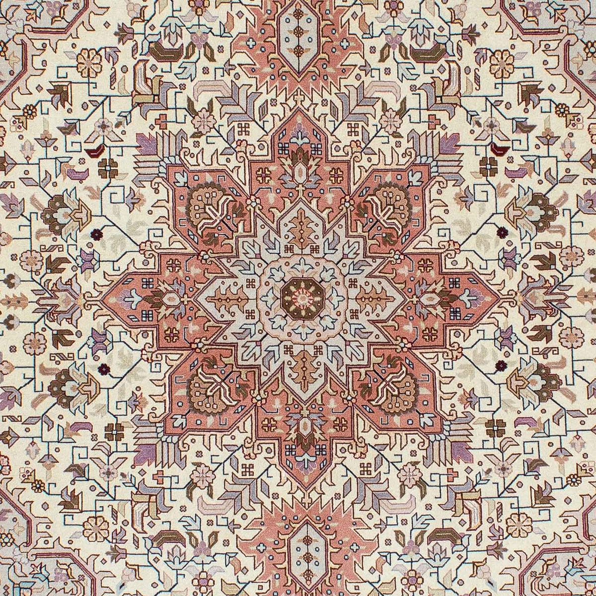 Persisk matta - Tabriz - Royal - 208 x 156 cm - beige