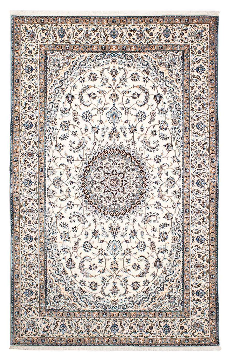 Persisk matta - Nain - Premium - 248 x 156 cm - beige
