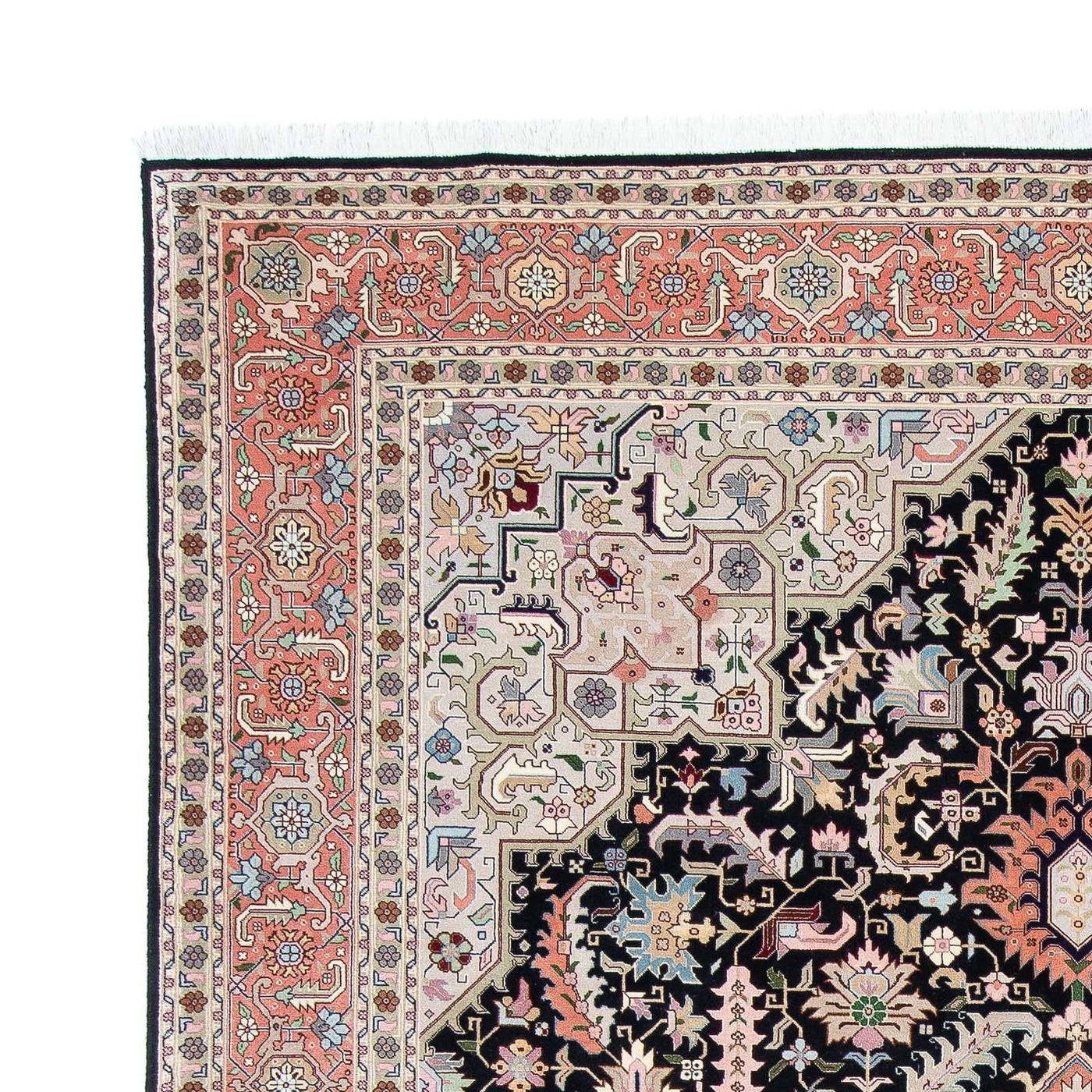 Persisk matta - Tabriz - Royal - 300 x 204 cm - mörkblå