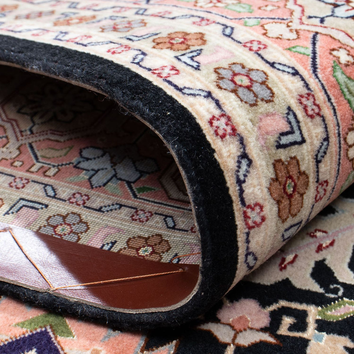 Persisk matta - Tabriz - Royal - 300 x 204 cm - mörkblå