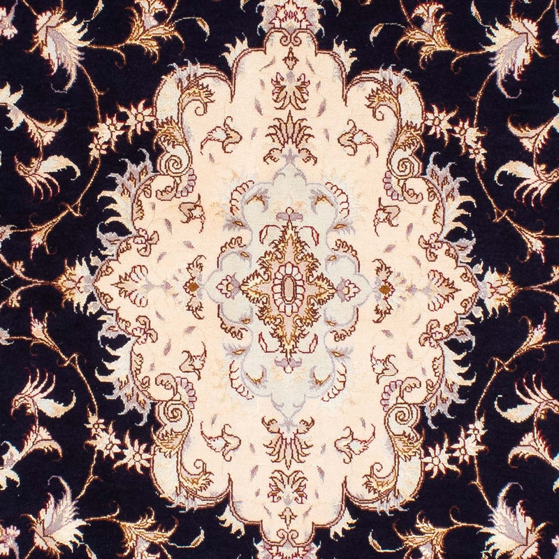 Persisk matta - Tabriz - Royal - 240 x 167 cm - mörkblå