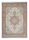 Tabriz - 50 Raj Mattan 152x218cm - Persisk matta - Rektangulär / Beige / 152 x 218 cm Rektangulär