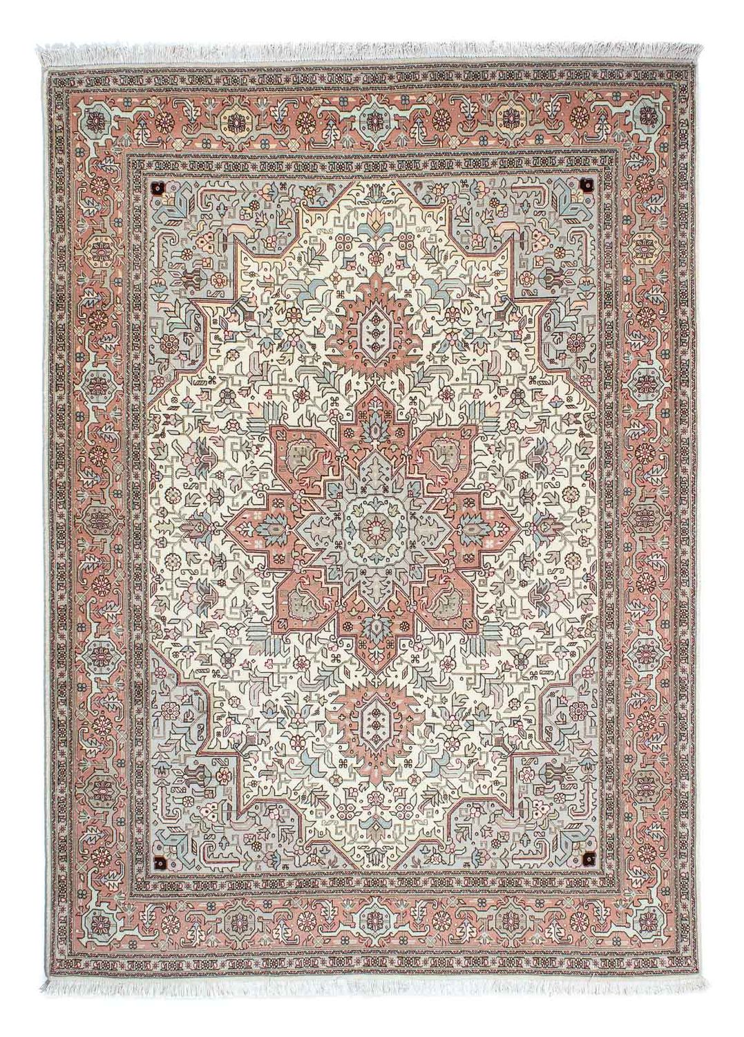 Persisk matta - Tabriz - Royal - 218 x 152 cm - beige