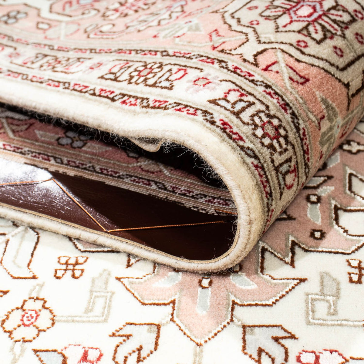 Persisk matta - Tabriz - Royal - 218 x 152 cm - beige