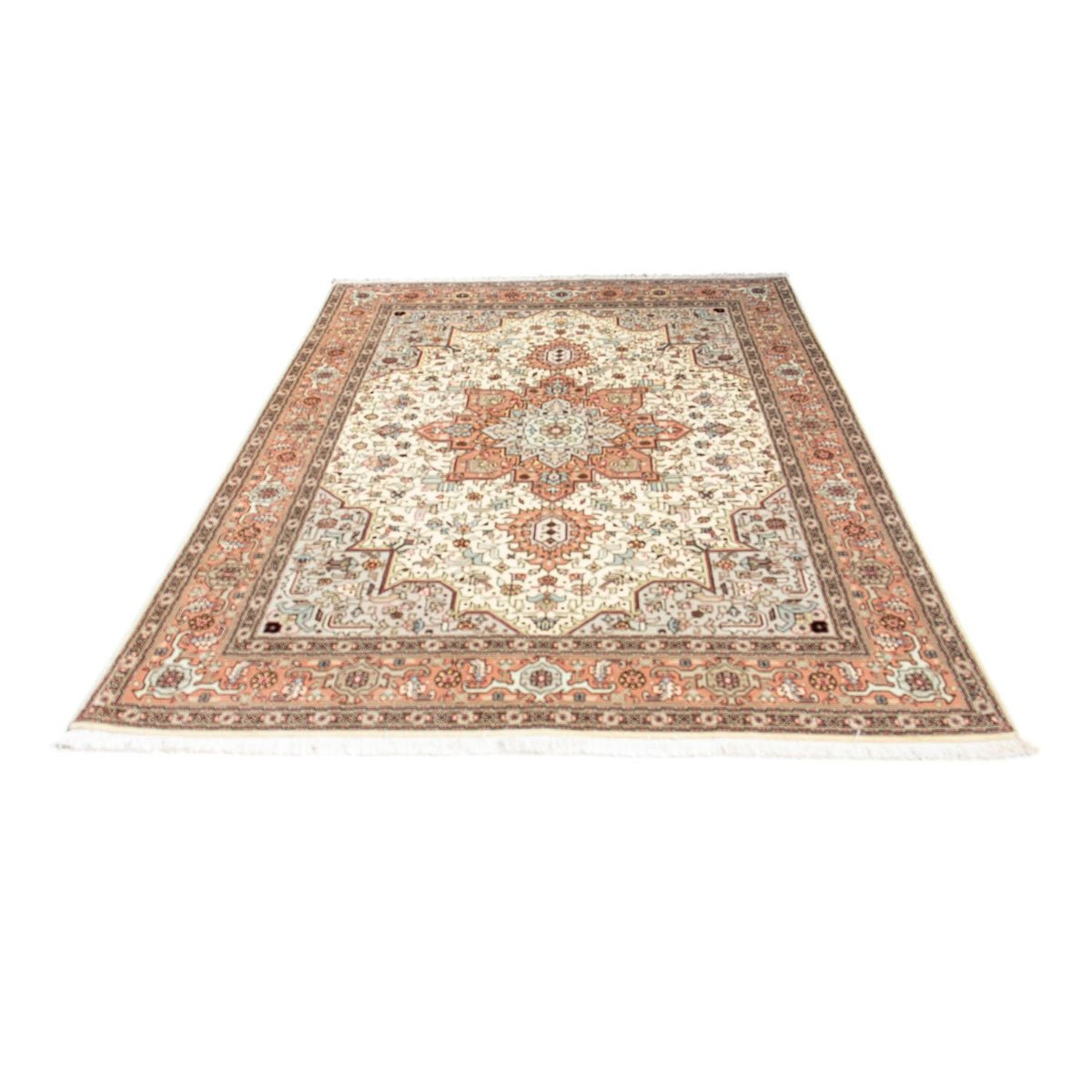 Persisk matta - Tabriz - Royal - 218 x 152 cm - beige