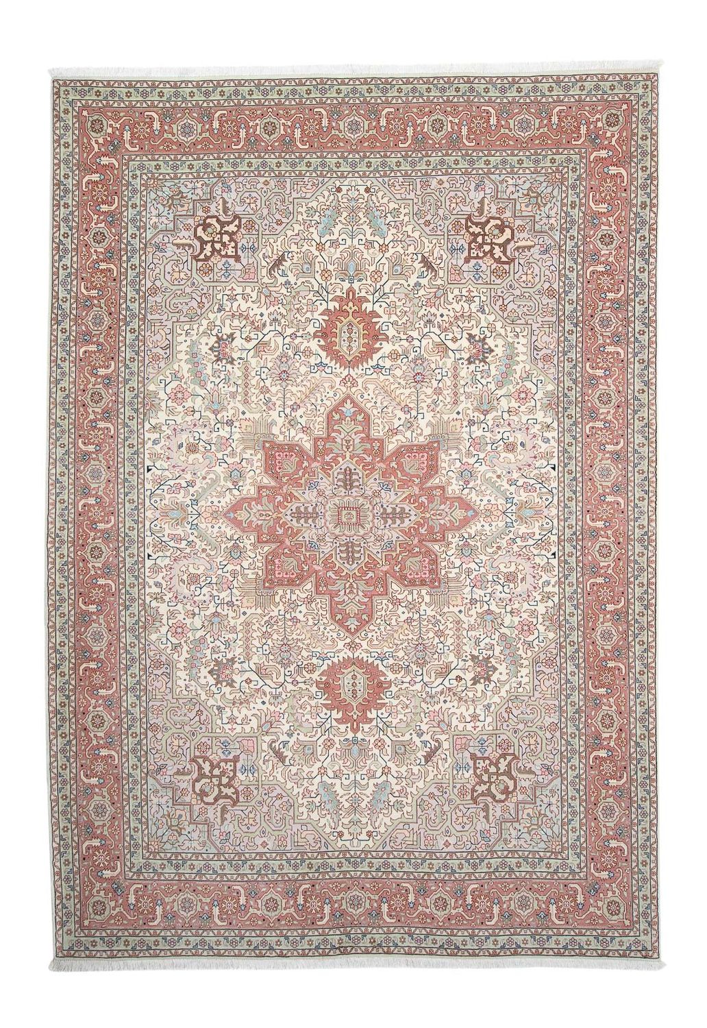 Persisk matta - Tabriz - Royal - 303 x 207 cm - beige