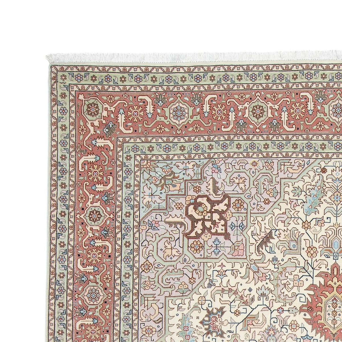 Persisk matta - Tabriz - Royal - 303 x 207 cm - beige