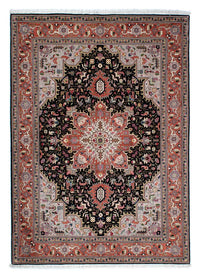 Persisk matta - Tabriz - Royal - 212 x 152 cm - mörkblå