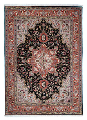 Persisk matta - Tabriz - Royal - 212 x 152 cm - mörkblå