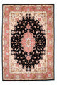 Persisk matta - Tabriz - Royal - 244 x 166 cm - mörkblå