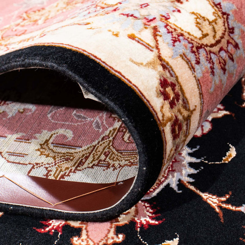 Persisk matta - Tabriz - Royal - 244 x 166 cm - mörkblå