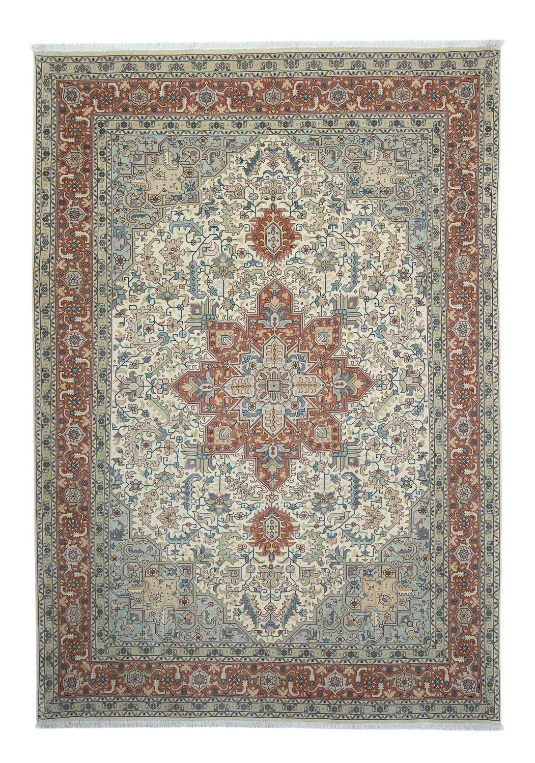 Persisk matta - Tabriz - Royal - 303 x 207 cm - beige