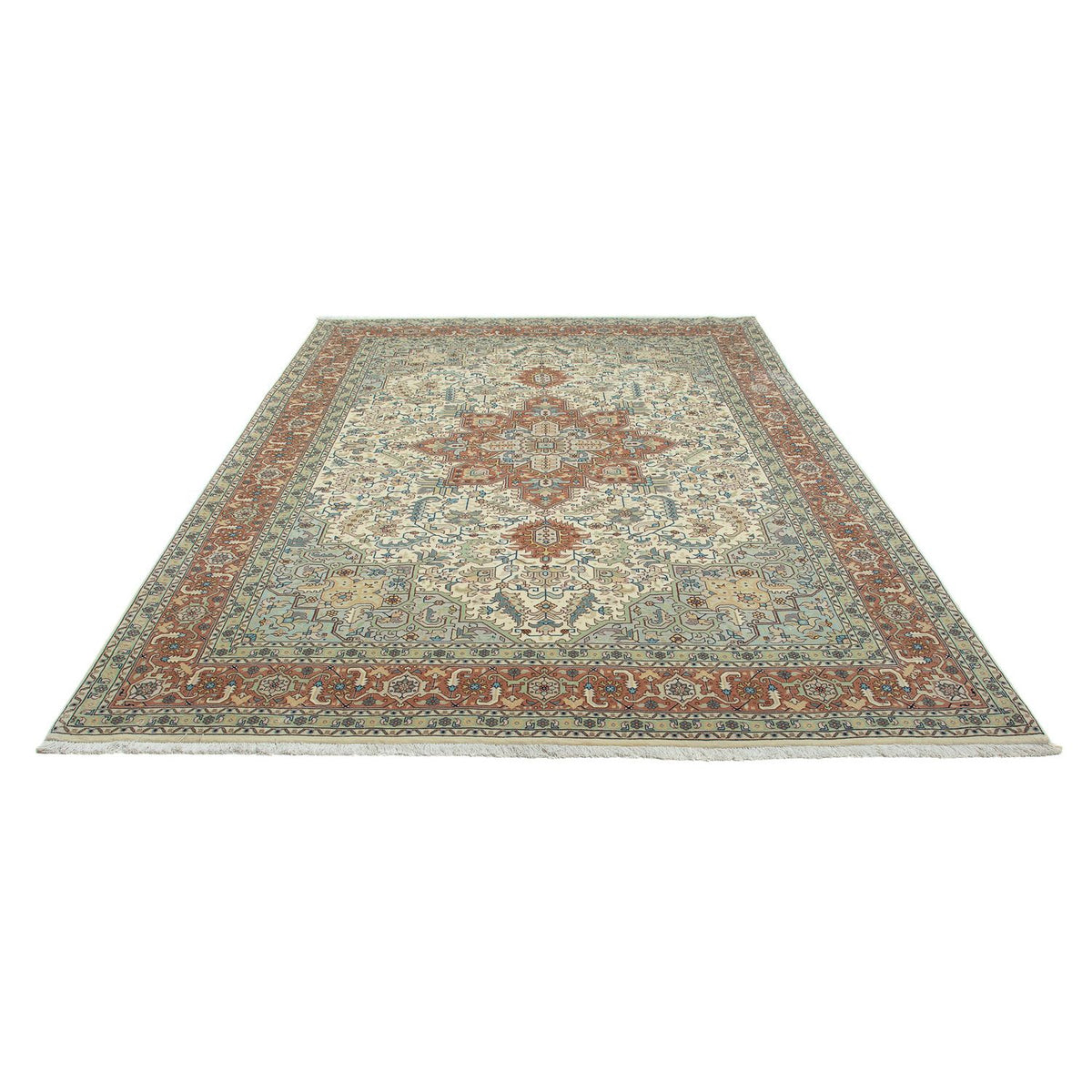 Persisk matta - Tabriz - Royal - 303 x 207 cm - beige