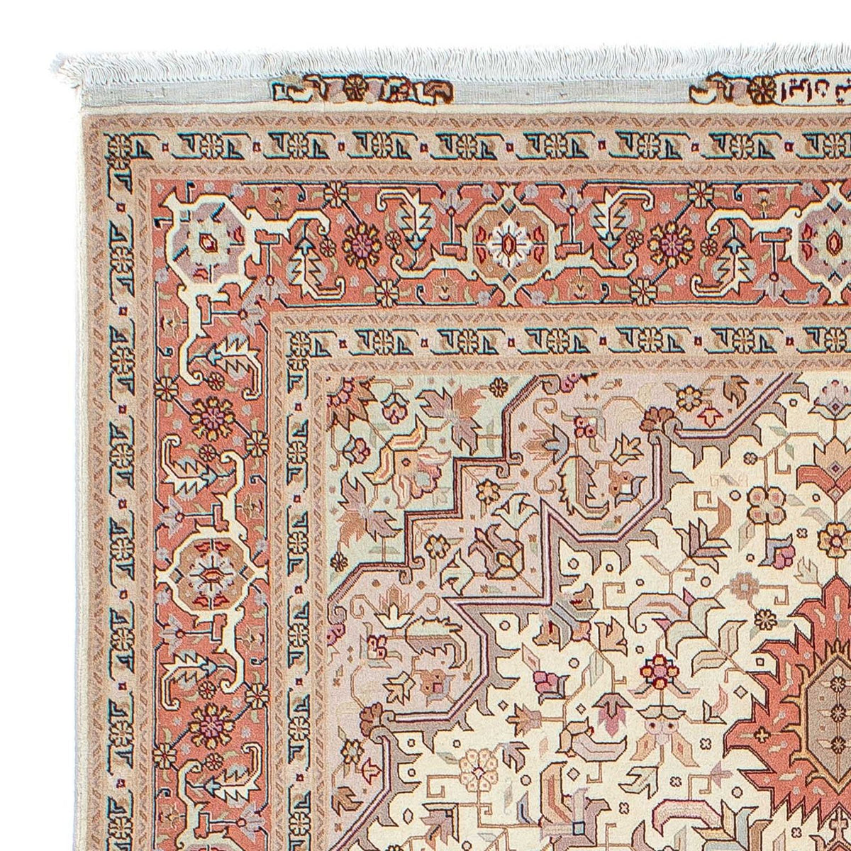 Persisk matta - Tabriz - Royal - 207 x 152 cm - beige