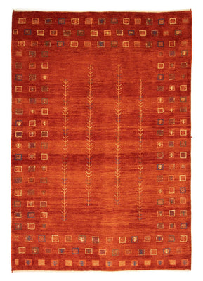 Gabbeh-matta - persisk - 230 x 165 cm - röd