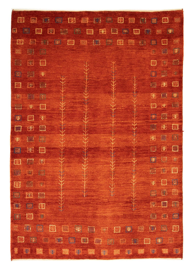 Gabbeh-matta - persisk - 230 x 165 cm - röd