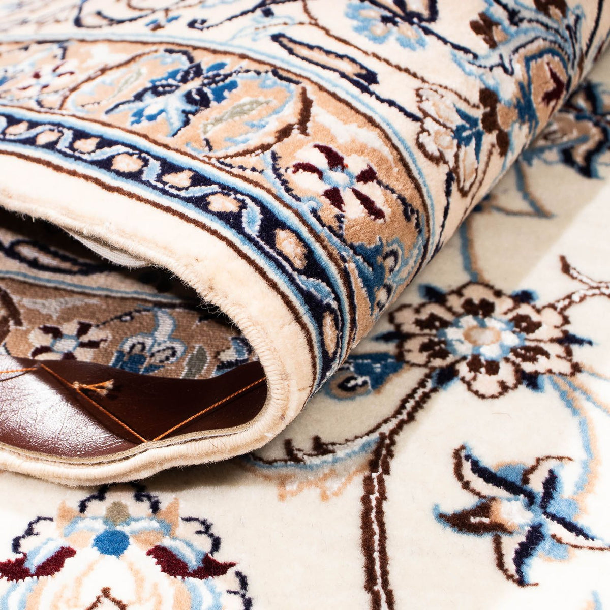 Persisk matta - Nain - Premium - 243 x 160 cm - beige