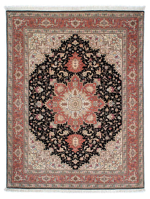 Persisk matta - Tabriz - Royal - 200 x 152 cm - mörkblå
