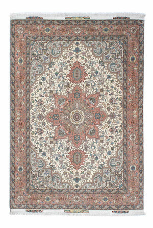 Persisk matta - Tabriz - Royal - 200 x 151 cm - beige