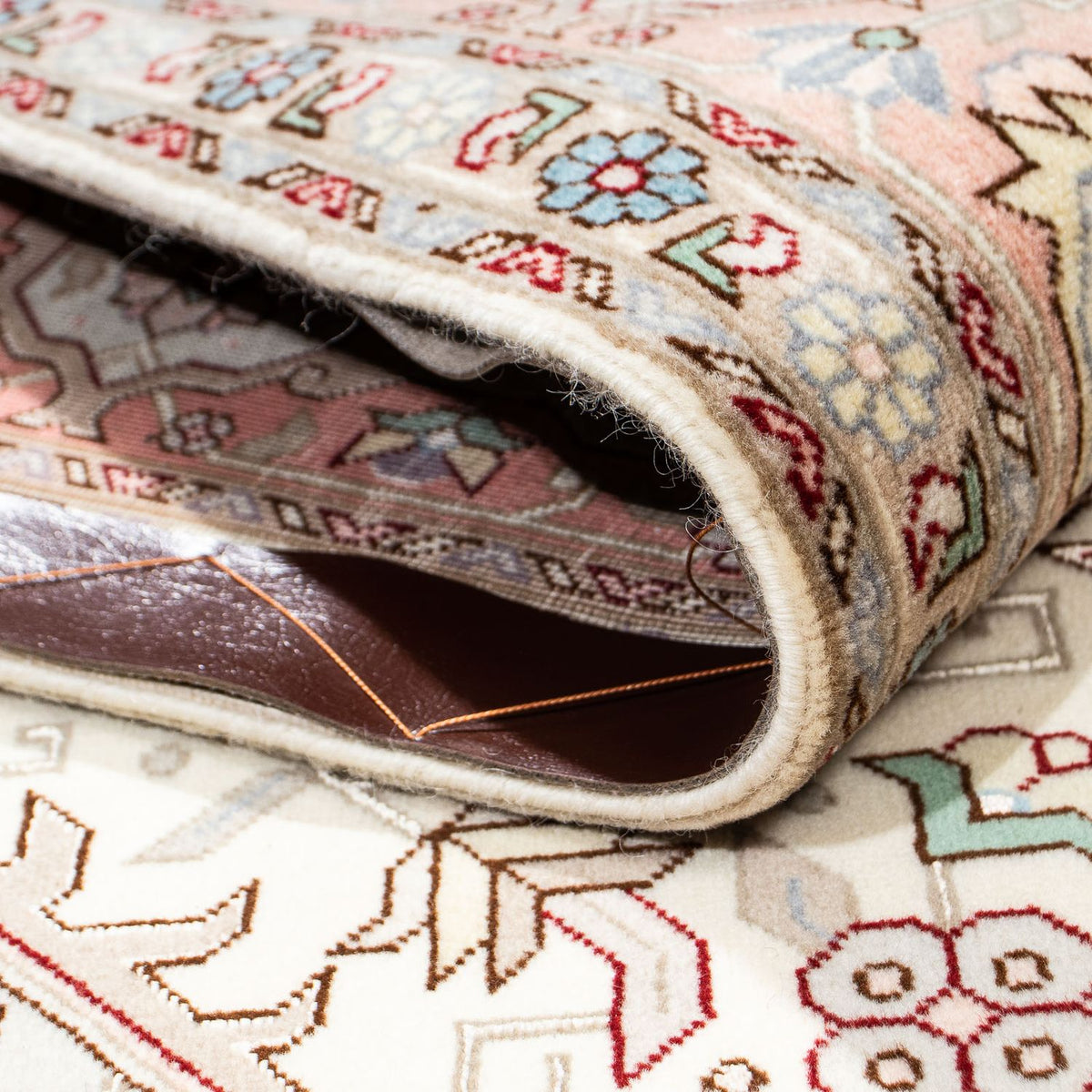 Persisk matta - Tabriz - Royal - 200 x 151 cm - beige