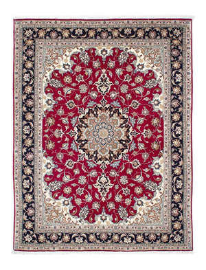 Persisk matta - Tabriz - Royal - 200 x 150 cm - mörkröd