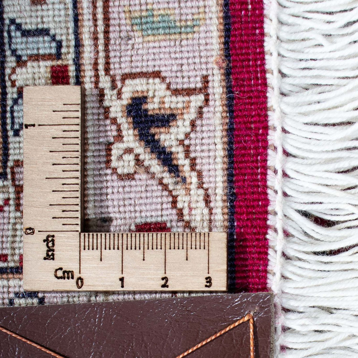 Persisk matta - Tabriz - Royal - 200 x 150 cm - mörkröd