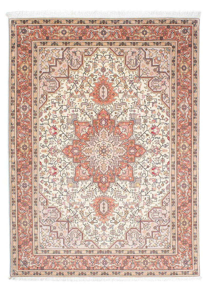 Persisk matta - Tabriz - Royal - 208 x 153 cm - beige