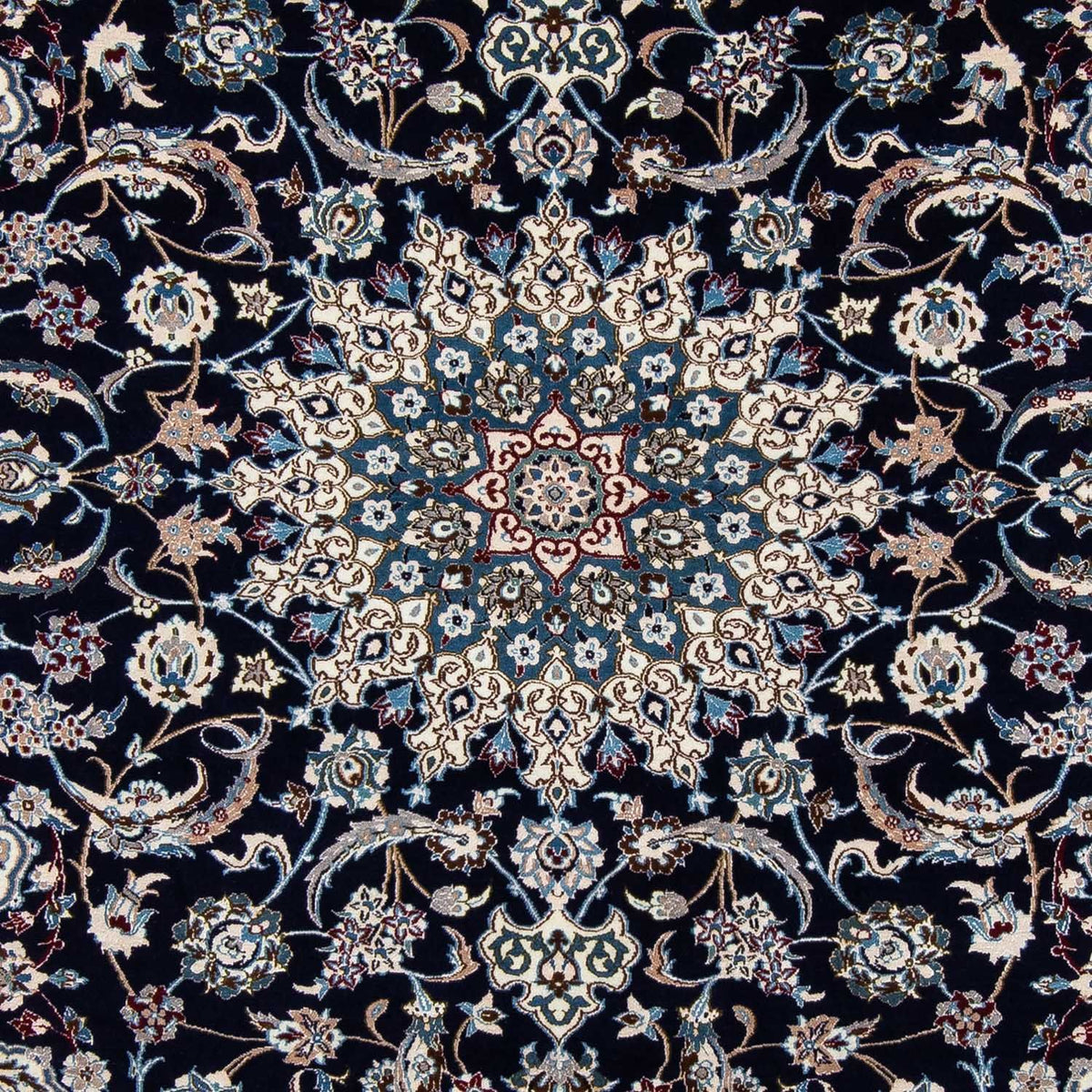 Persisk matta - Nain - Royal - 303 x 203 cm - svart