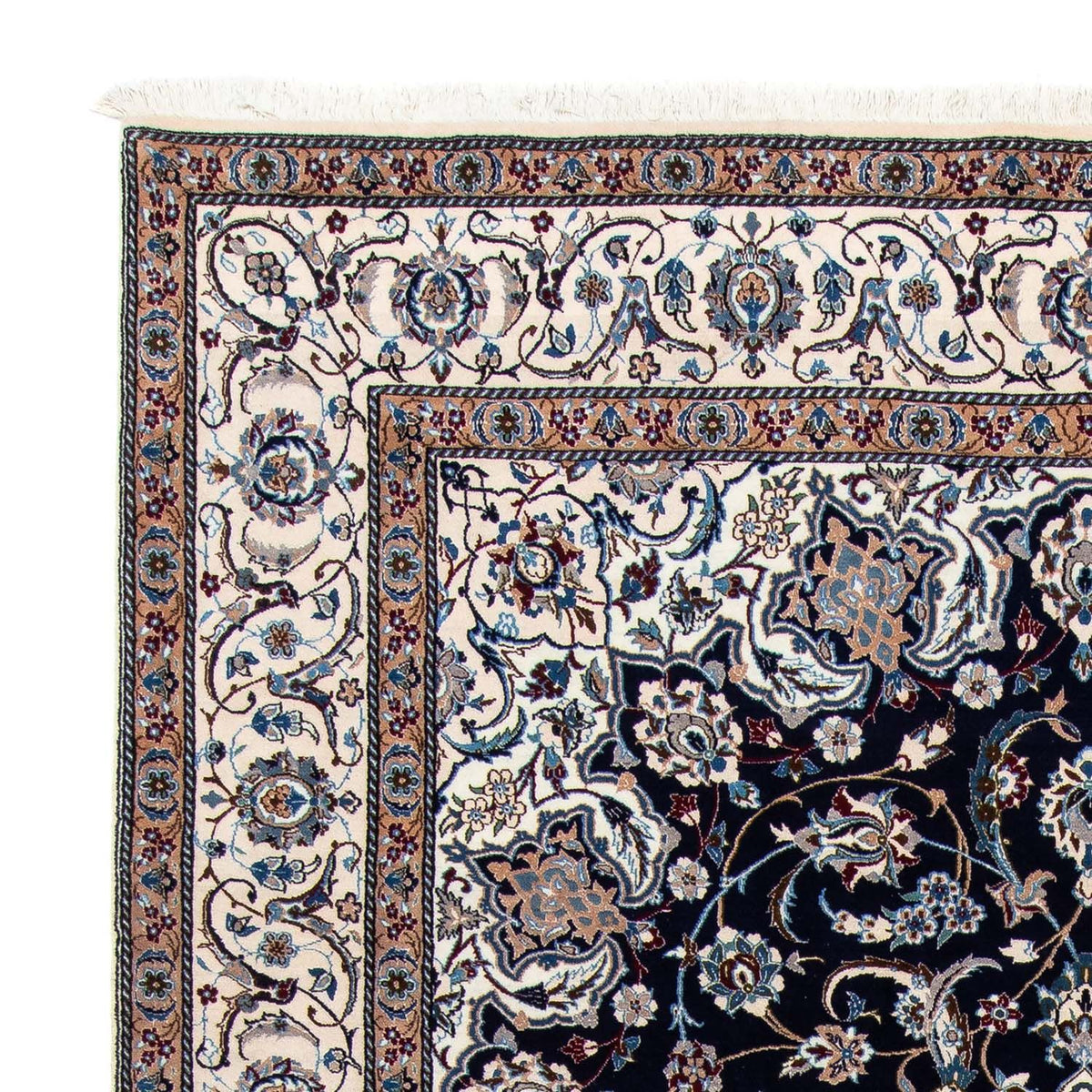 Persisk matta - Nain - Royal - 303 x 203 cm - svart