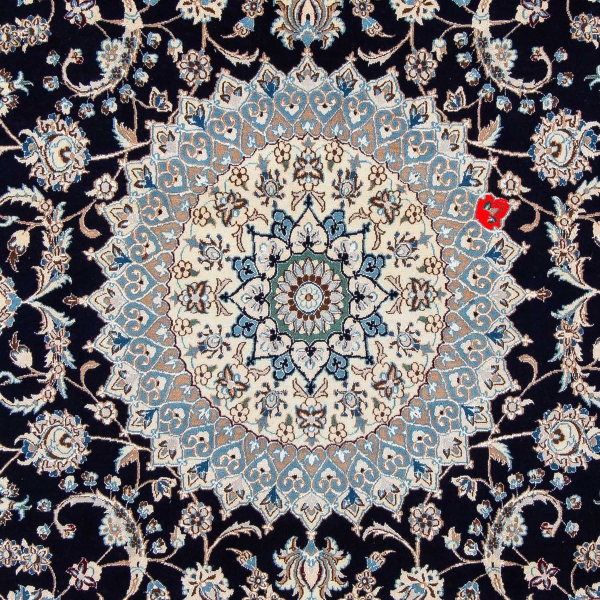 Persisk matta - Nain - Royal - 300 x 202 cm - svart