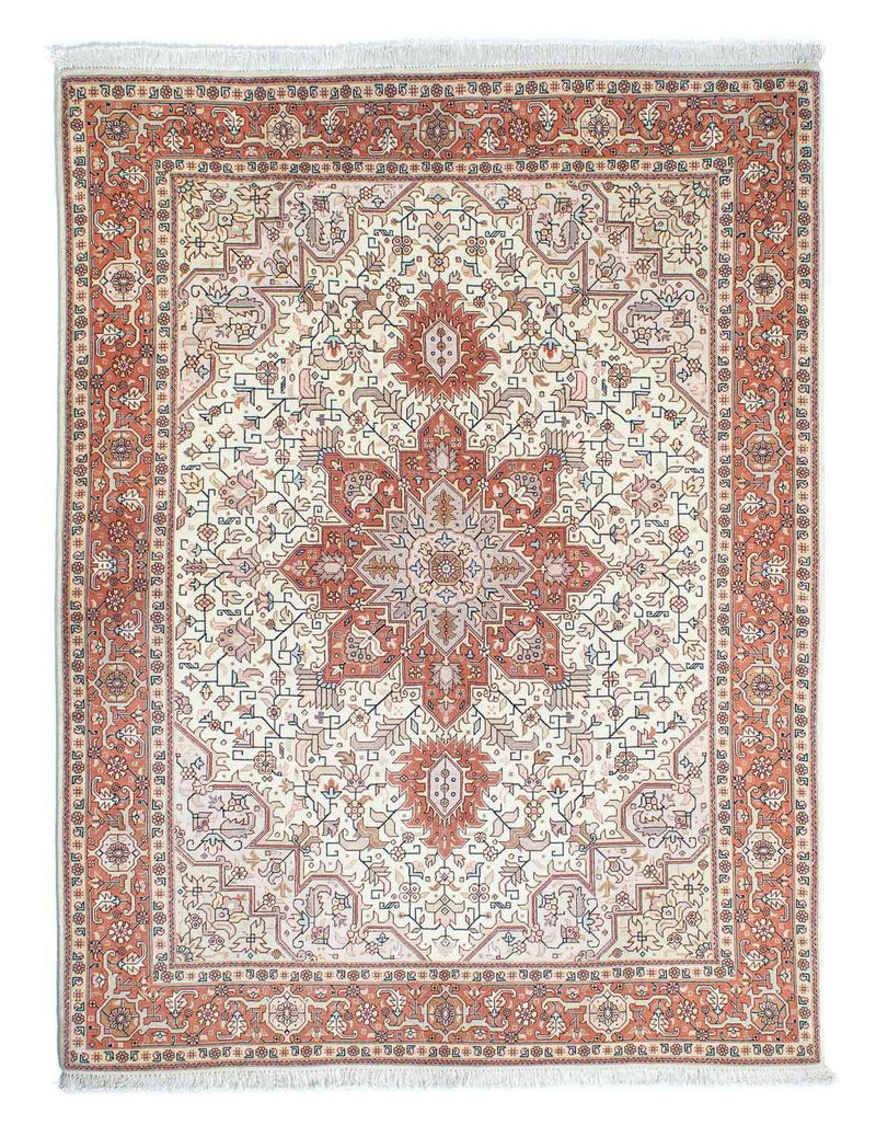 Persisk matta - Tabriz - Royal - 201 x 149 cm - beige