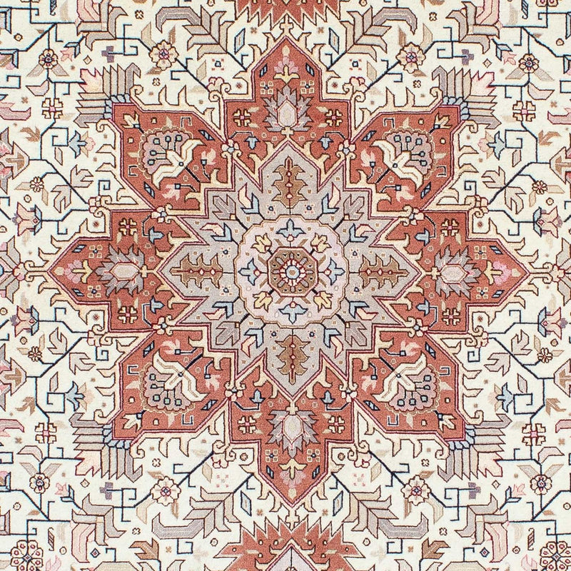 Persisk matta - Tabriz - Royal - 201 x 149 cm - beige