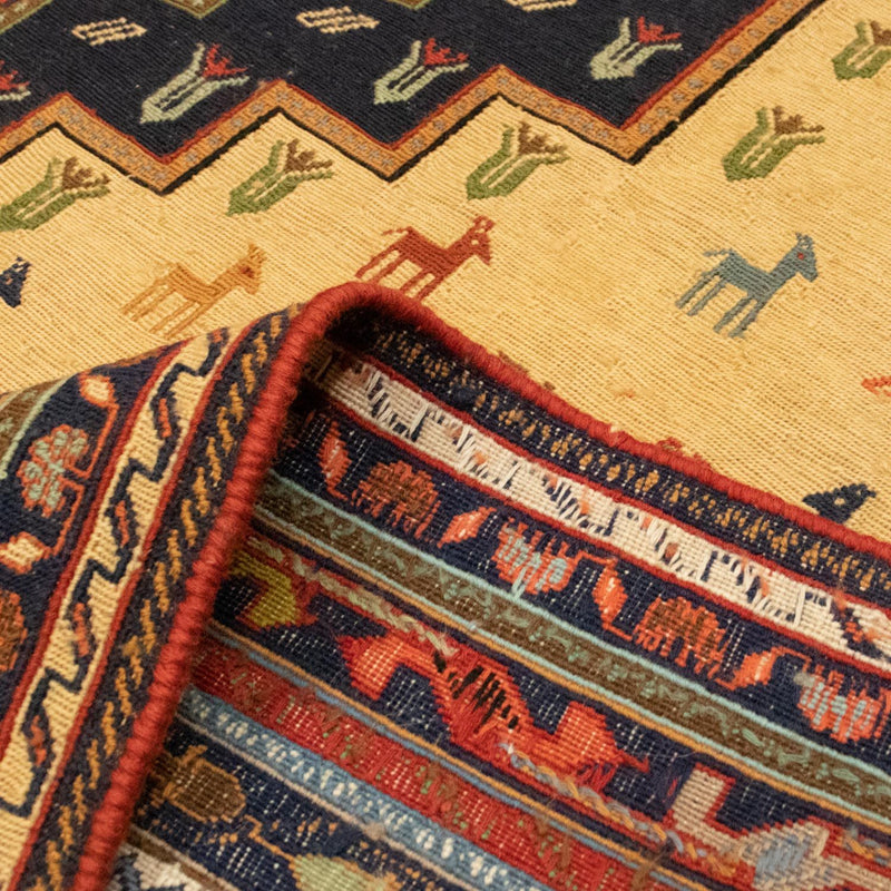 Persisk matta - Nomadic - 302 x 194 cm - guld