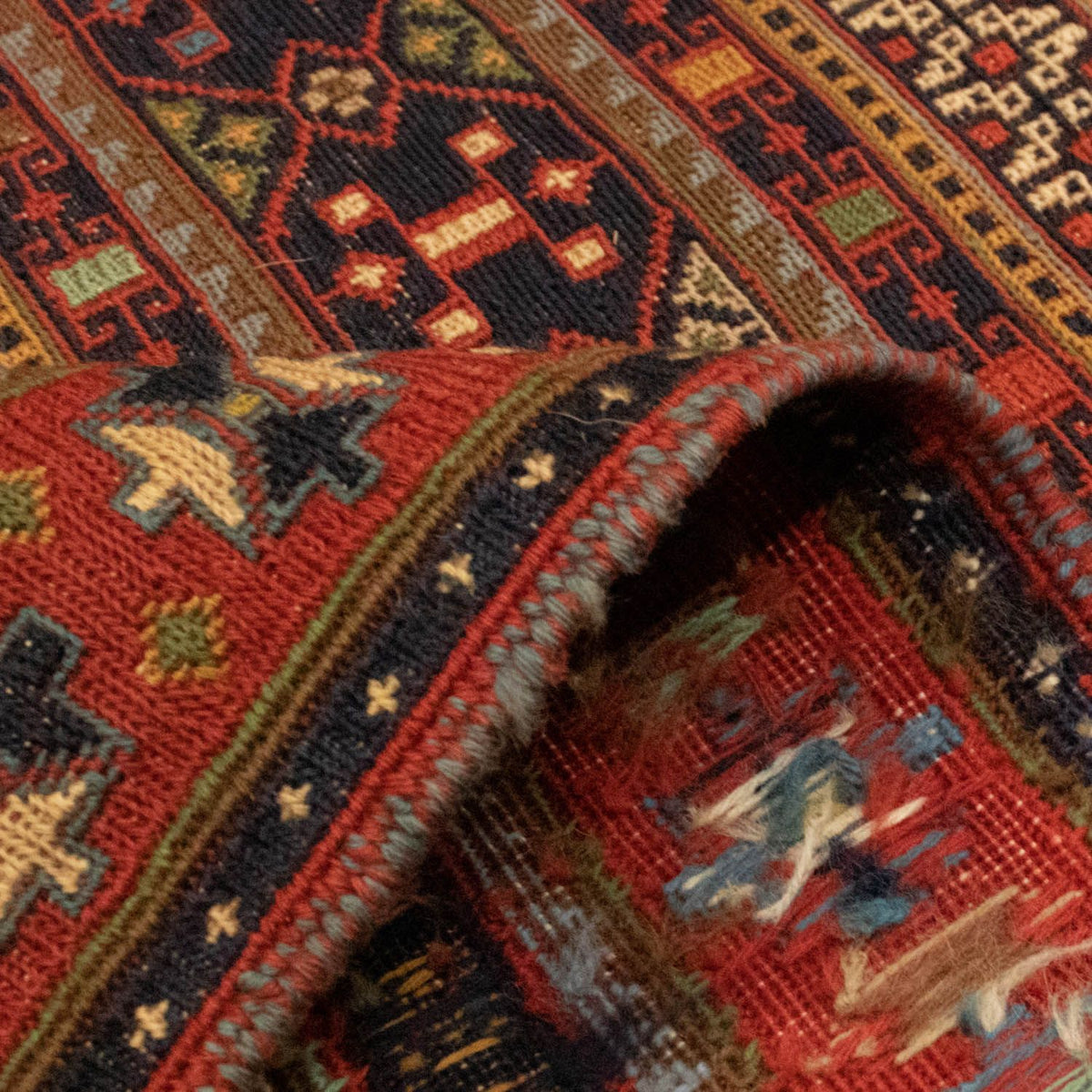 Persisk matta - Nomadic - 290 x 193 cm - flerfärgad