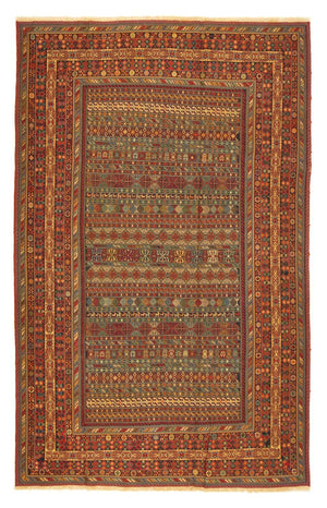 Persisk matta - Nomadic - 297 x 195 cm - flerfärgad