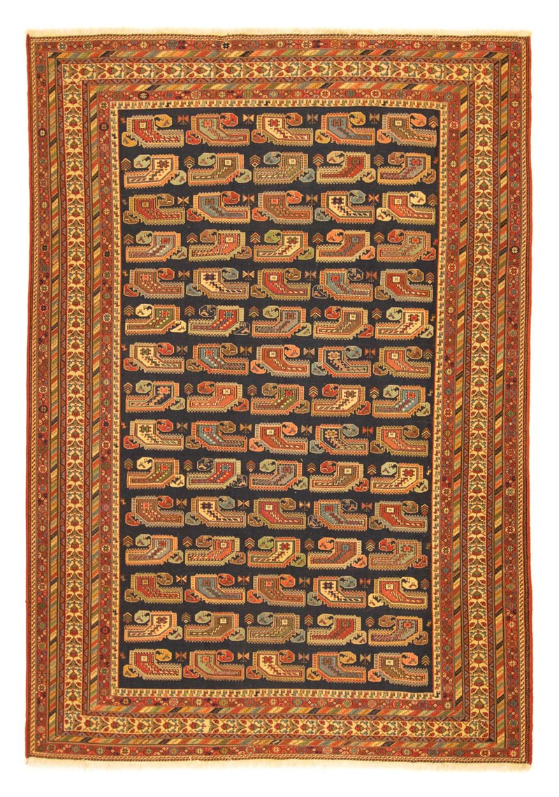 Persisk matta - Nomadic - 283 x 194 cm - mörkblå