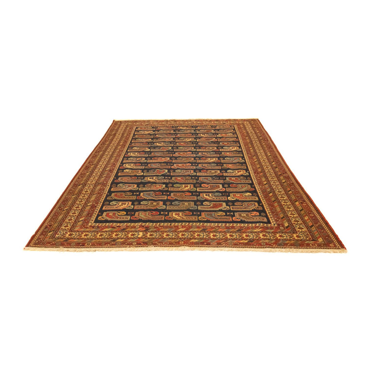 Persisk matta - Nomadic - 283 x 194 cm - mörkblå