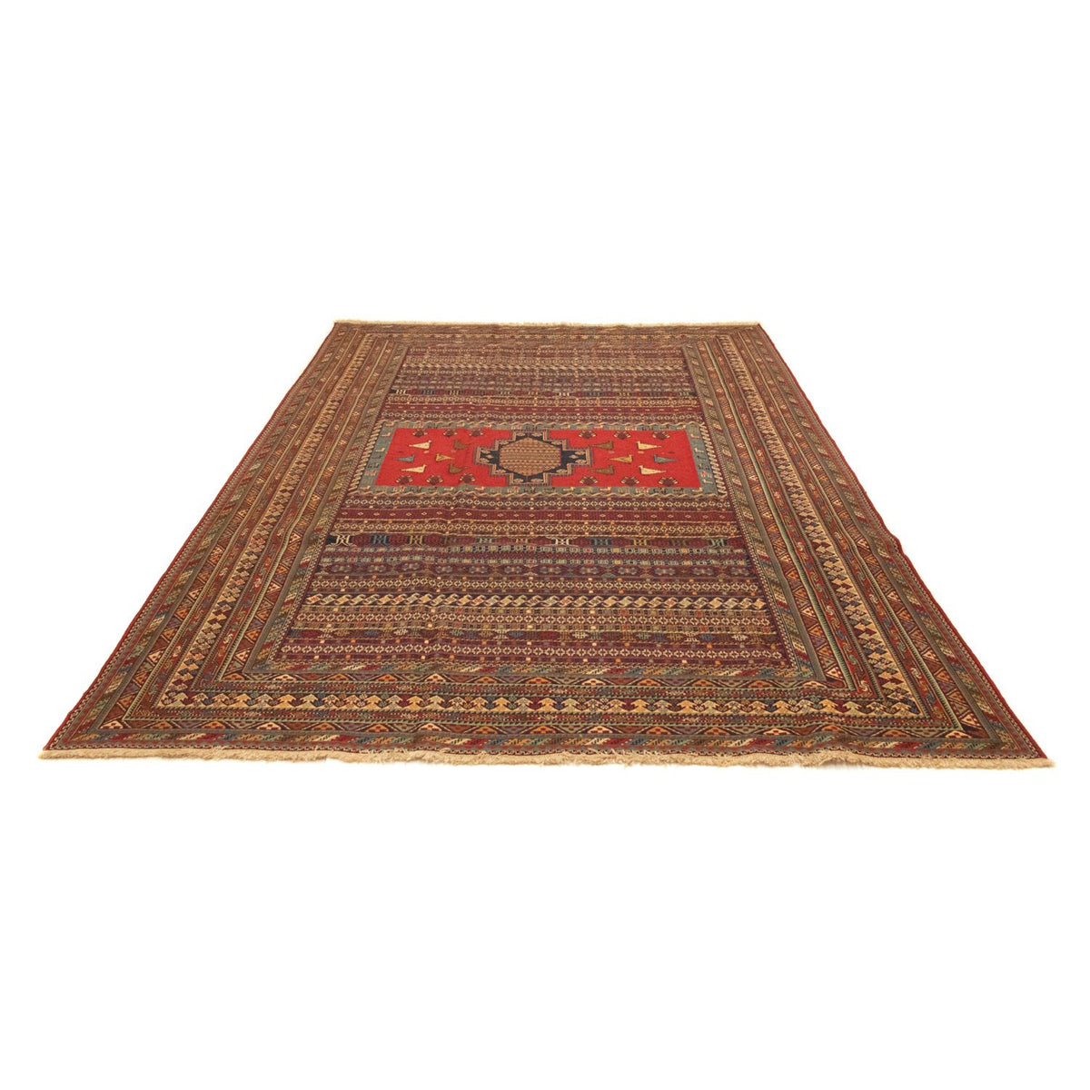 Persisk matta - Nomadic - 300 x 192 cm - flerfärgad