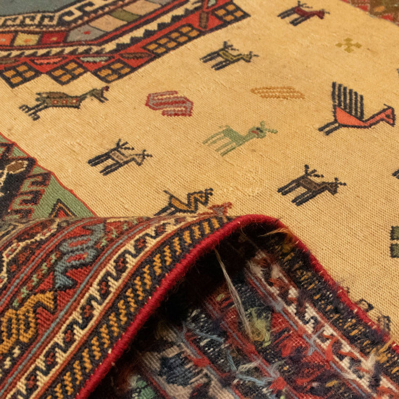 Persisk matta - Nomadic - 298 x 201 cm - guld