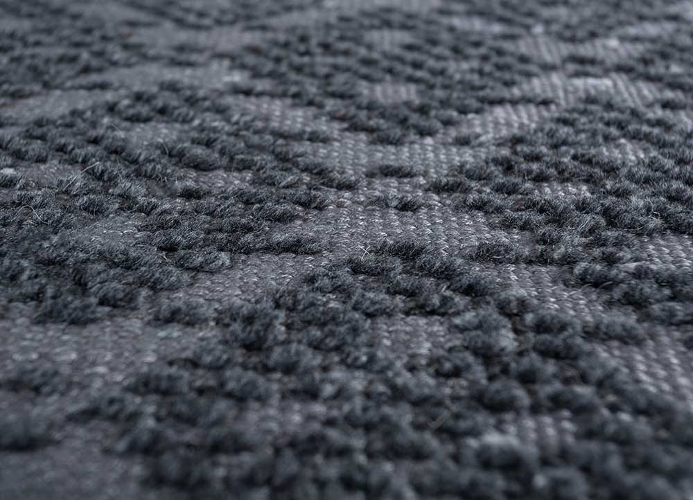 Viskosmatta kvadrat  - 75 x 75 cm - antracit