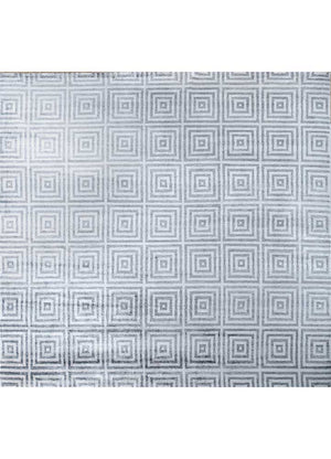 Viskosmatta kvadrat  - 345 x 345 cm - silver