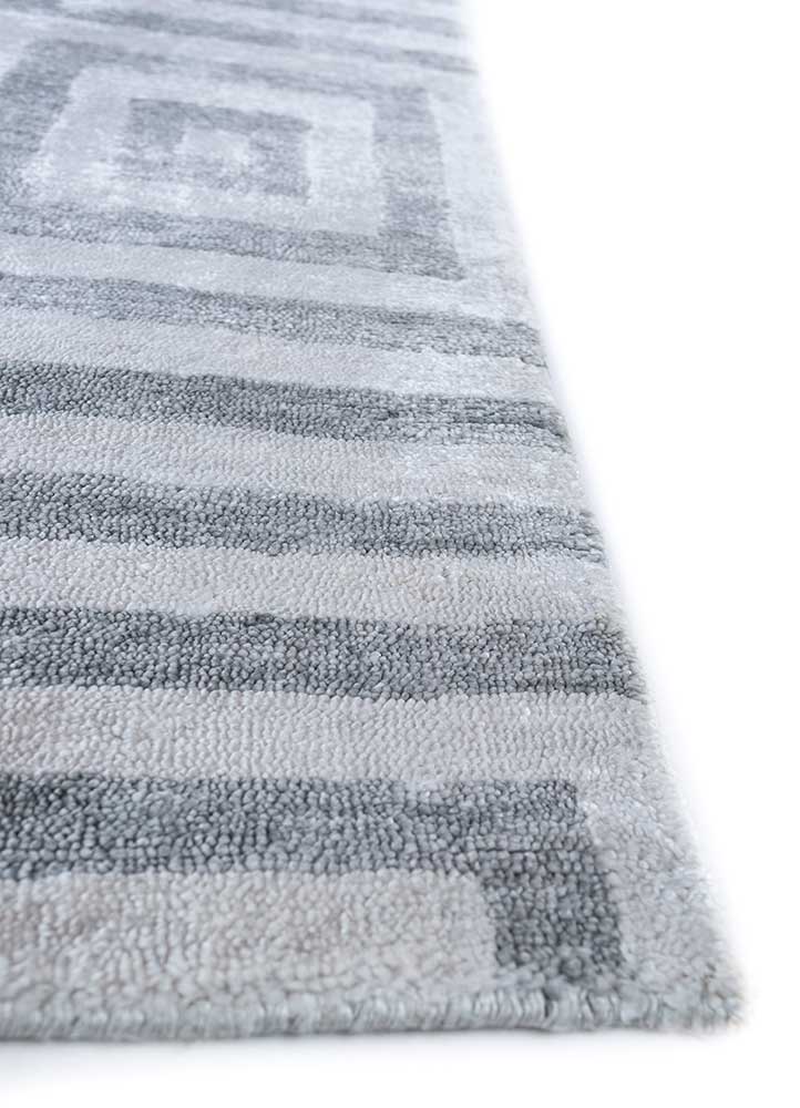 Viskosmatta kvadrat  - 345 x 345 cm - silver