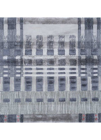 Viskosmatta kvadrat  - 90 x 90 cm - flerfärgad