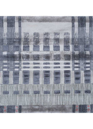 Viskosmatta kvadrat  - 90 x 90 cm - flerfärgad