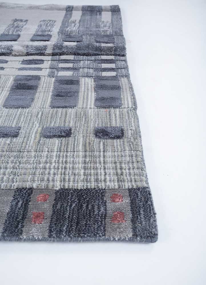 Viskosmatta kvadrat  - 90 x 90 cm - flerfärgad