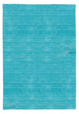 Gabbeh-matta - Indus kvadrat  - 250 x 250 cm - turkos